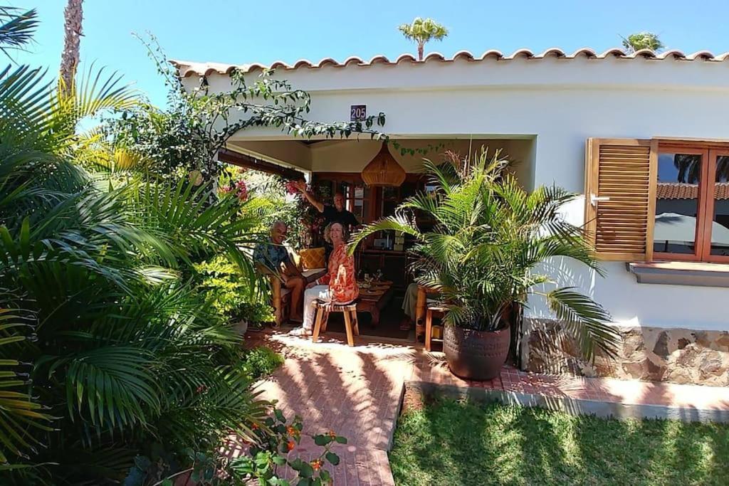 Bungalow Tropical Con Piscina Y Aire Acondicionado Villa Maspalomas  Exterior photo