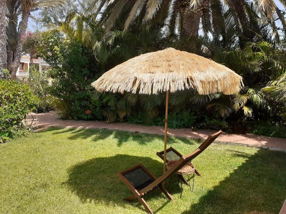 Bungalow Tropical Con Piscina Y Aire Acondicionado Villa Maspalomas  Exterior photo