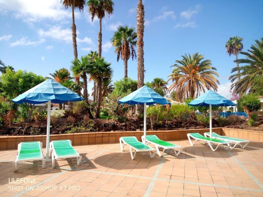 Bungalow Tropical Con Piscina Y Aire Acondicionado Villa Maspalomas  Exterior photo