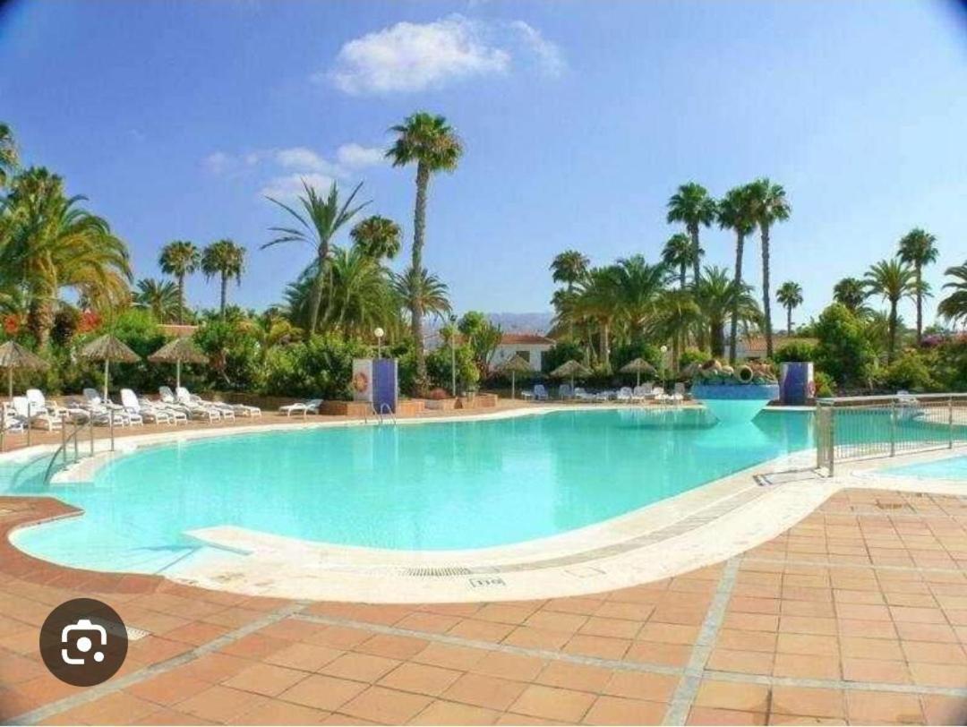 Bungalow Tropical Con Piscina Y Aire Acondicionado Villa Maspalomas  Exterior photo